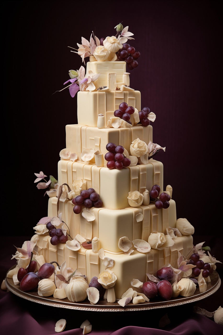 ai generated, white chocolate, cake, chocolate, wedding cake, dessert, celebration, sweet, delicious, culinary, bakery, frosting, romantic, ai generated, white chocolate, white chocolate, white chocolate, white chocolate, white chocolate